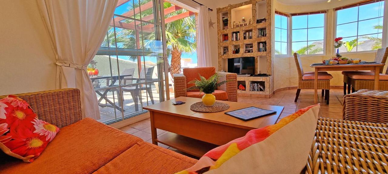 Ferienhaus Casa Oasis - La Pared - Garten - Meerblick Dış mekan fotoğraf