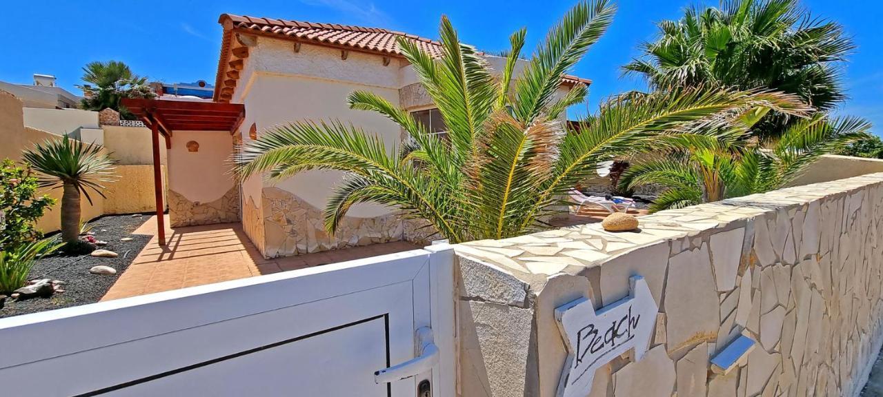 Ferienhaus Casa Oasis - La Pared - Garten - Meerblick Dış mekan fotoğraf