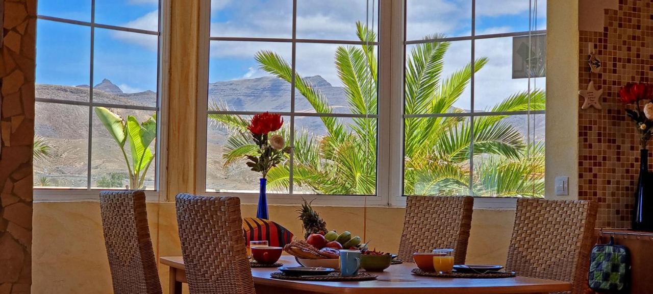 Ferienhaus Casa Oasis - La Pared - Garten - Meerblick Dış mekan fotoğraf