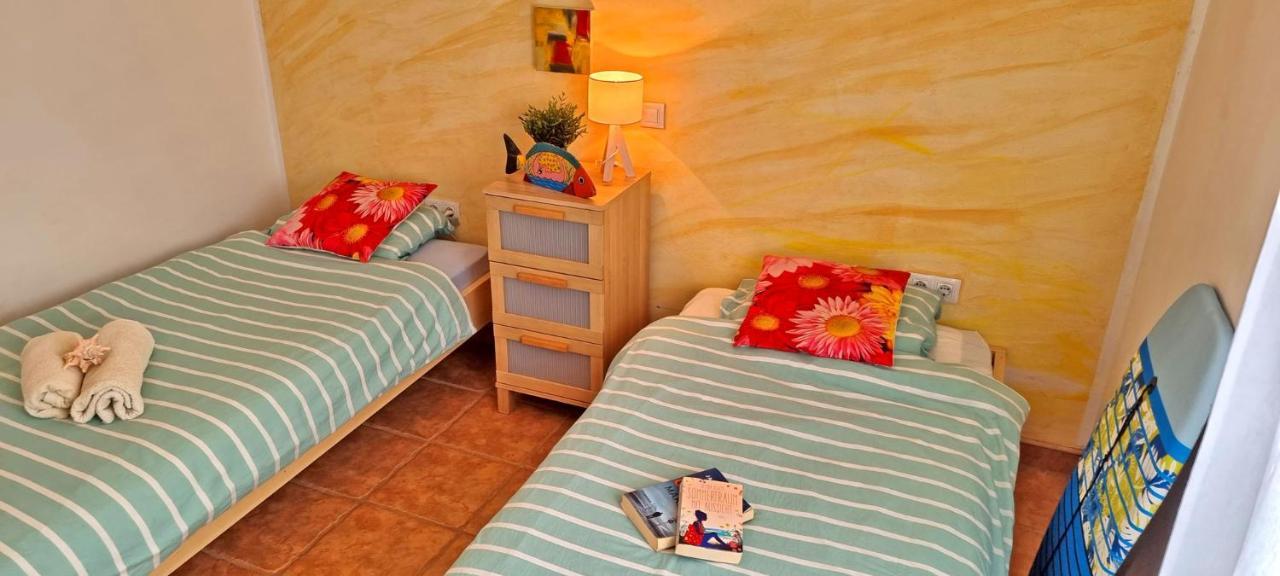 Ferienhaus Casa Oasis - La Pared - Garten - Meerblick Dış mekan fotoğraf