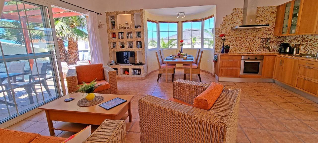 Ferienhaus Casa Oasis - La Pared - Garten - Meerblick Dış mekan fotoğraf